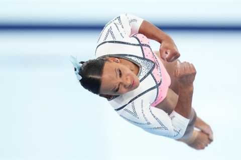 Rebeca Andrade wins vault Gold, Brazil's first women's gold medal in gymnastics.
