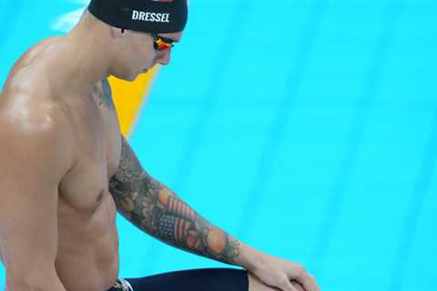 Caeleb Dressel, the U.S. relay team's swimmer, has a lot riding on swimming's final.