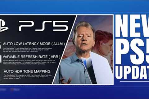PLAYSTATION 5 ( PS5 ) - NEW PS5 UPDATE VRR AUTO HDR ALLM / SONY OPENS NEW STUDIO / HORIZON 2 IS H…