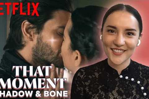 How Alina and the Darkling Created THAT Romantic Scene on Shadow and Bone | Netflix