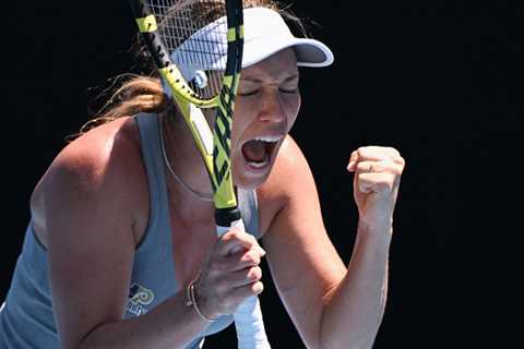 In the Australian Open Semifinals, Danielle Collins arrives in good health
