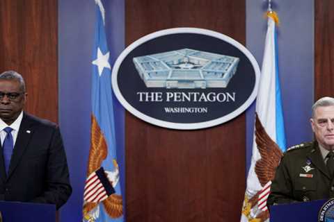 According to Pentagon, Russia has troops at Ukraine's borders for large-scale invasion