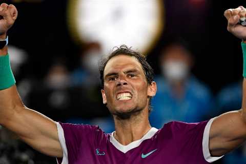 Rafael Nadal returns to the Australian Open Final