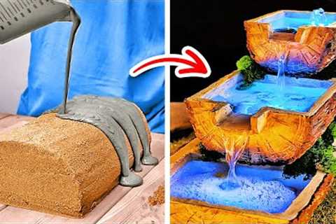 Stylish DIY Cement And Gypsum Crafts