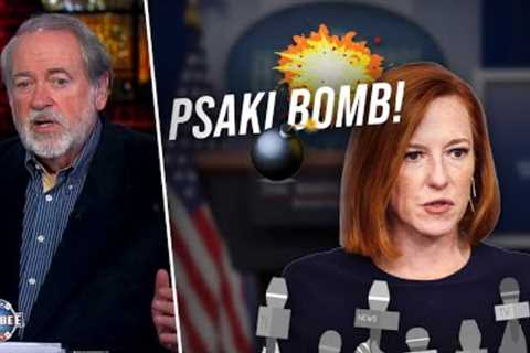 Jen Psaki drops bombs on Pesky Reporters  Live with Mike Clip 