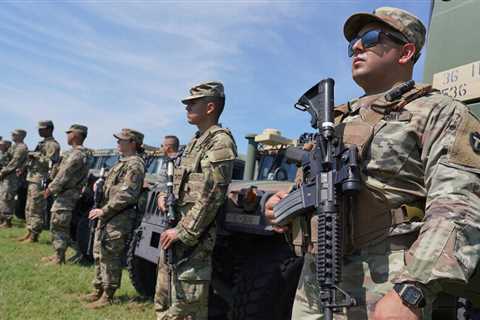 The defense secretary informs Republican governors that National Guard troops must receive..