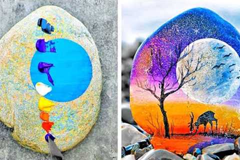 STUNNING ART HACKS || Simple Painting Techniques Everyone Can Do