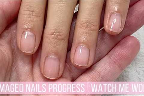NATURAL MANICURE. PROGRESS NOT PERFECTION [WATCH ME WORK/NO AUDIO/JUST MUSIC]