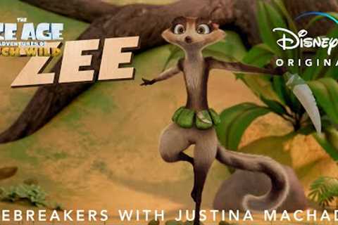 Icebreakers With Justina Machado | The Ice Age Adventures of Buck Wild | Disney+