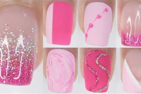 VALENTINE’S DAY NAIL DESIGNS IDEAS | pink nail art designs compilation 2022