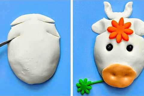 Amazing Dough Figures To Decorate Your Desserts