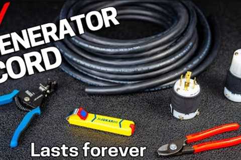How to Make a GENERATOR CORD that will LAST FOREVER! 30AMP 240V