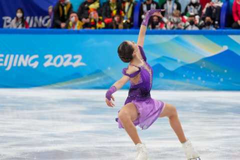The Russian team leaps over the United States to claim the top spot in figure skaters.