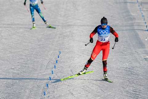 Bearing the Olympic Torch and a political message