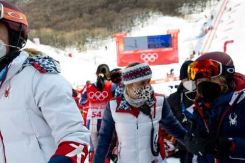 Mikaela Shiffrin has lost her footing, despite being steadfast on her skis.