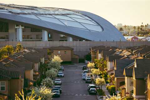 Inglewood, Optimism & Anxiety Neighbor Super Bowl Stadium