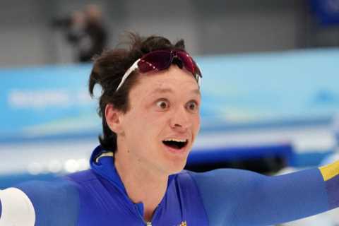Sweden's Speedskating Hero is Quick in the Turns and with an Opinion