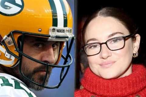 Aaron Rodgers allegedly dated Shailene Woodley over demands he retire from the NFL and fights