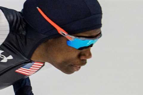 Erin Jackson wins gold in speedskating for the first time, and it's a very special win.
