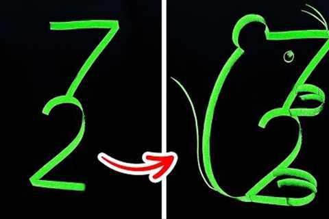 Fun Drawing Tricks For When You're Bored