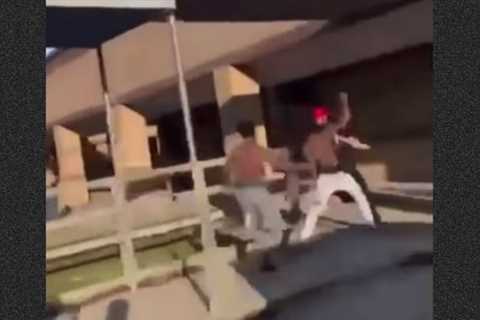 Texas teacher is beaten by middle schoolers and four children are taken into custody.