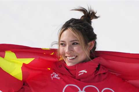 Eileen Gu repeats the Drama in the Second Event but not the Ending
