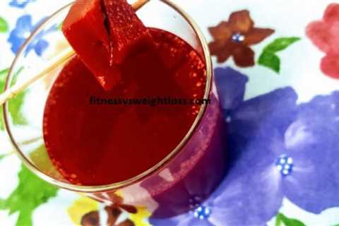 Kanji, the fermented drink for weight loss