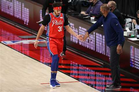 For 76ers Coach Doc Rivers and Guard Seth Curry, the Blockbuster Acquisition of Star Guard James..