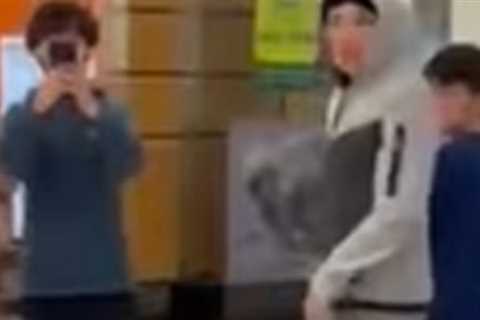 Viral Video: Mall Fight causes Outrage -- Police Repress Black Teens and White Teens VERY..