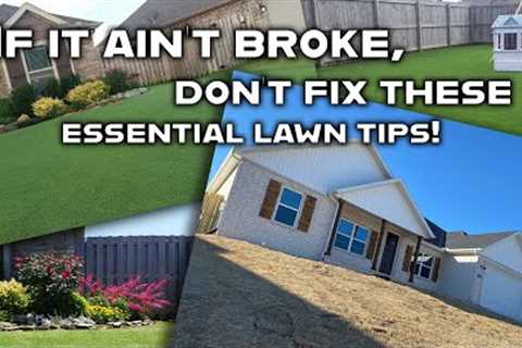 Put these lawn tips on your priority list...22 tips you should do in 2022 to reach your lawn goals.