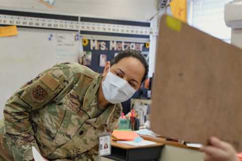 Pandemic's Impact On Schools Gets a New Twist: Substitutes In Camouflage