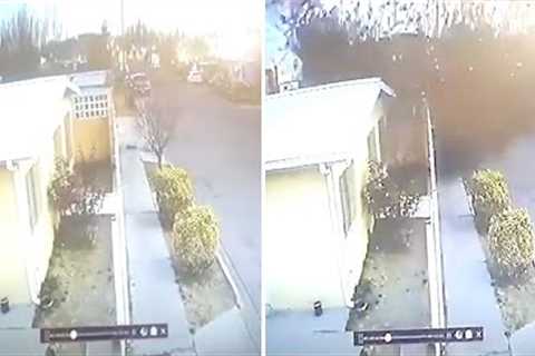 This Security Camera Has Just Captured Something Worrying Falling From The Sky In Mexico