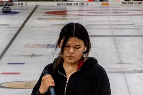 Friday Nights in Arctic Outposts are for curling