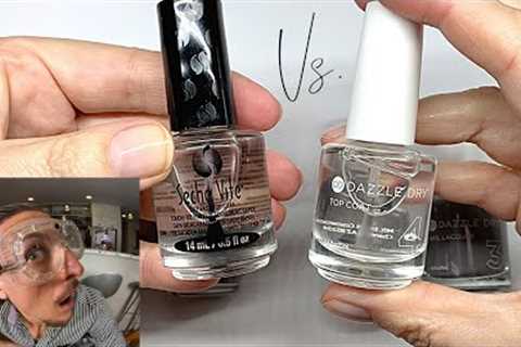 Seche Vite vs. Dazzle Dry. WHICH ONE DRIES FASTER? ?