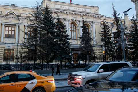 The U.S. has increased sanctions by freezing Russian central bank assets.