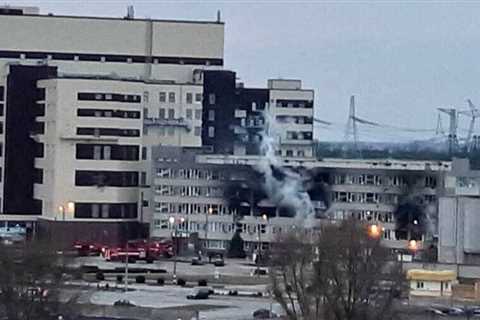The fire at the Ukrainian nuclear power plant has been put out by Russian troops, but they take..