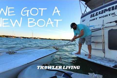 NEW Boat and a FIRE ? || Family Photos Keys Style || Talking from our AFT,  Electronics || TRAWLER