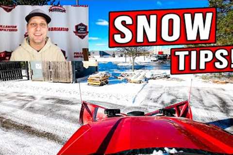 ASK ME ANYTHING! SNOW PLOWING Q&amp;A! (PRICING, EQUIPMENT, TRUCKS)