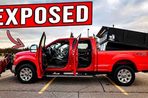 [WHAT'S INSIDE?] EXPOSING WHAT OUR WORK TRUCK LOOKS LIKE [TRUCK CHALLENGE]