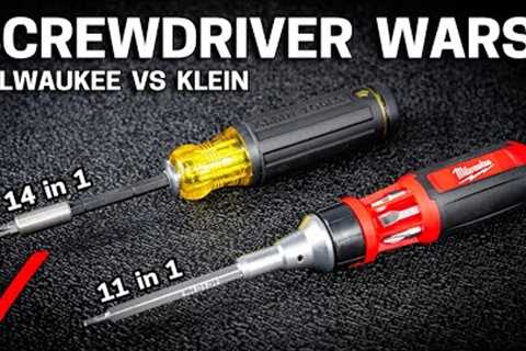 BEST All in ONE SCREWDRIVER - Klein vs Milwaukee