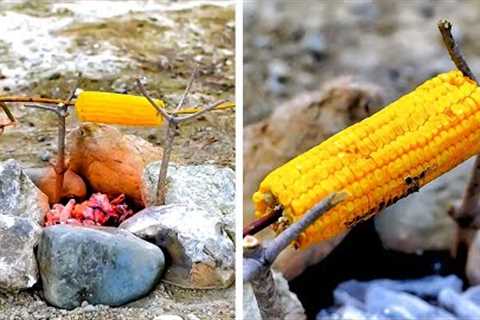 Cool Outdoor Cooking Hacks || Brilliant Camping Food Hacks