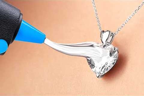 HOT GLUE JEWELRY || Amazing DIY Jewelry You Will Love