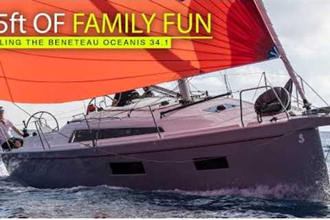 Fun and easy with plenty of space and at a fair price? Meet the Beneteau Oceanis 34.1