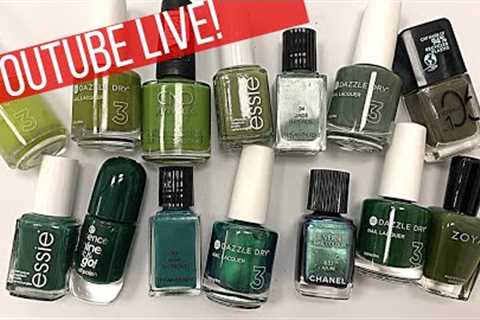 ?Our favourite GREEN polishes? [Live Swatch]