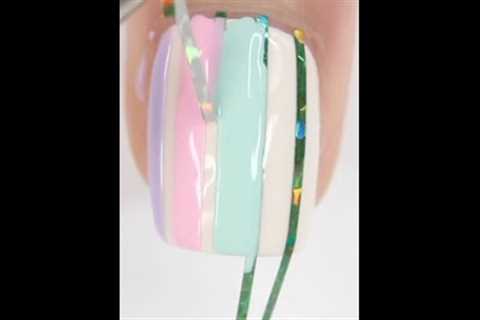 SATISFYING NAIL ART TUTORIAL SPRING 2022 #YouTubePartner #shorts