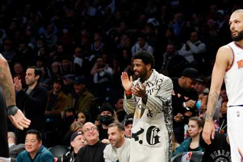 Nets Fined $50,000 For letting Kyrie Irving into their Locker Room