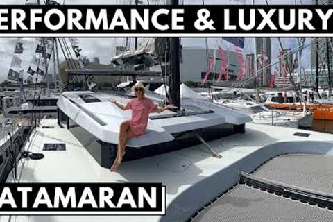 McConaghy 60 PERFORMANCE SAILING CATAMARAN / Luxury Cruising  Liveaboard Yacht Tour