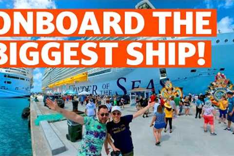 A Crazy Day Onboard the LARGEST Cruise Ship In The World: Wonder of the Seas