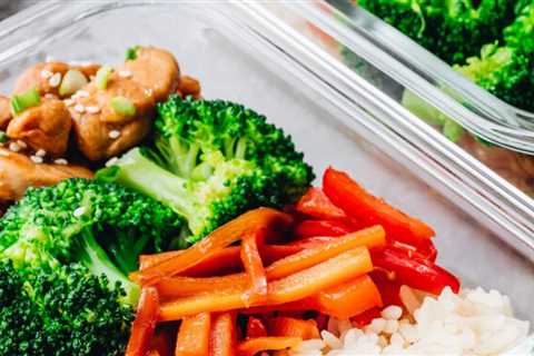 Healthy meal preparation for the week