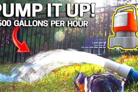 FASTEST WATER PUMP with a BRAIN?  Smartbot 2800/3600gph Pump Review